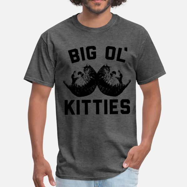 

big ol kitties fat eat no meat vegetables cat t shirt men designs 100% cotton euro size s-3xl original gift building summer style natural