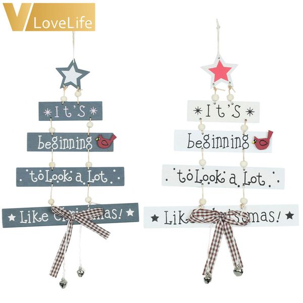 

1pcs diy creative wooden christmas garland rattan circle pendants decoration wood crafts christmas ornaments home decor supplies