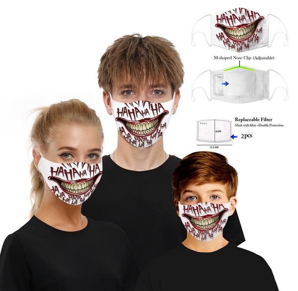 

cotton 2020 mask outdoor face mask reusable sports cotton face warm festive halloween dust masks skull windproof cosplay masks party pouqc