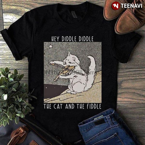

men t shirt hey diddle diddle the cat and the fiddle women tshirts