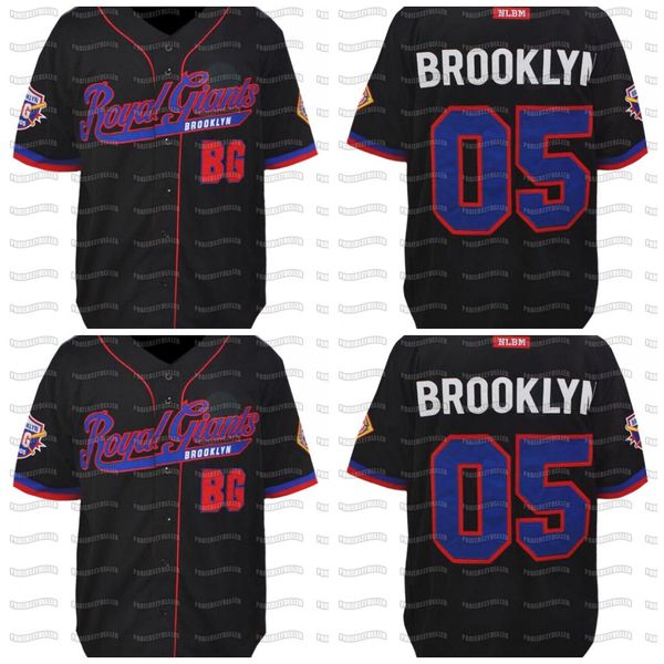 

brooklyn royal legacy custom nlbm negro leagues baseball jersey stiched name stiched number fast shipping high quality, Blue;black