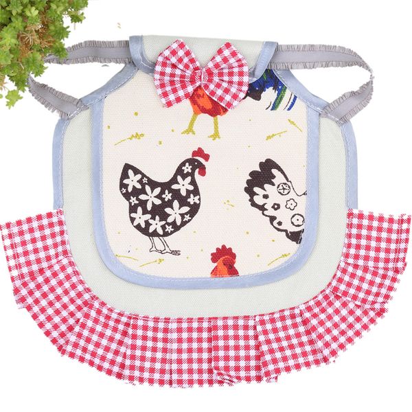 

feather protection back decoration easy wear chicken saddle adjustable hen apron