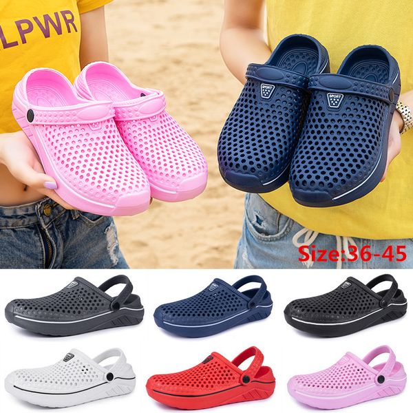 

men women slippers outdoor sandals home garden comfy clogs beach shoes water shoes