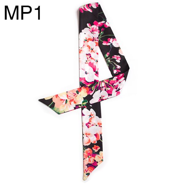 

5 color digital printing silk scarf bag handle scarves small ribbon decorative scarf bag with ladies scarf wholesale, Blue;gray