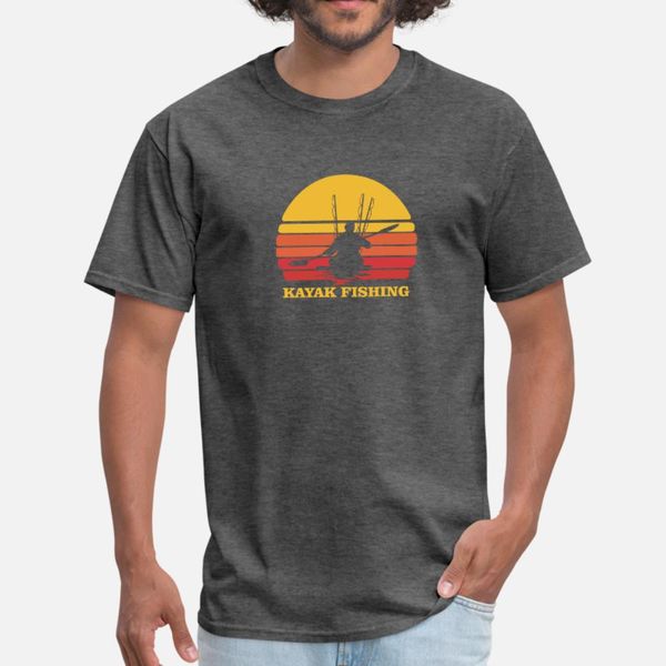 

kayak fishing design kayak fishing t shirt men print short sleeve plus size 3xl natural fitness comfortable spring autumn pattern shirt