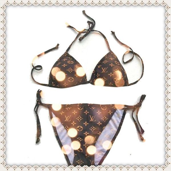 

2020 summer womens bikinis 3-point women's swimsuit brand bikini with letters summer swimwear for women designer bikini x3358, White;black