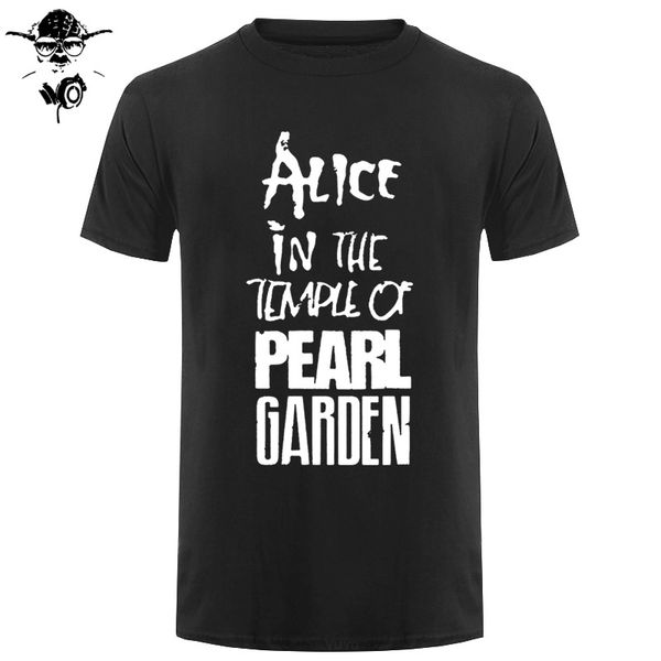 

alice in chains t-shirt t shirt alice in the temple of pearl garden men fashion tshirt summer men's t shirts printed tee shirt