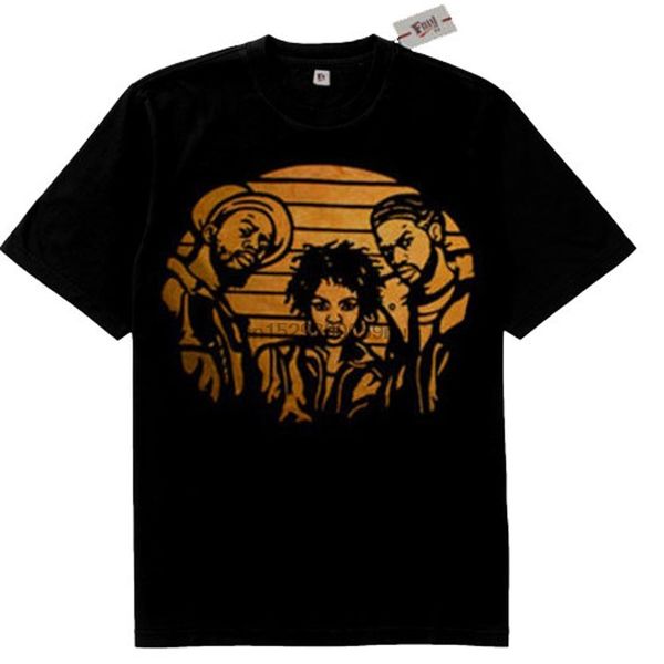 

black wheat tan fugees rap hip hop shirt