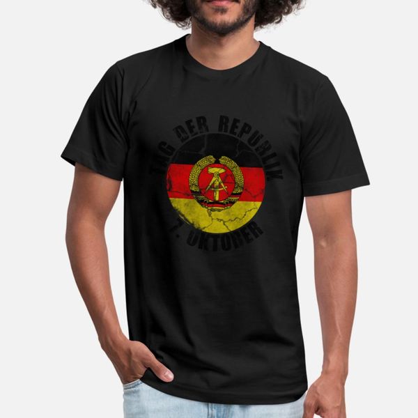 

day of the republic east germany retro t shirt men anti-wrinkle short sleeve size s-3xl male anti-wrinkle comfortable spring autumn cool