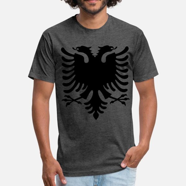 

albania flag symbol t shirt men customized short sleeve s-3xl original loose new style summer style leisure shirt