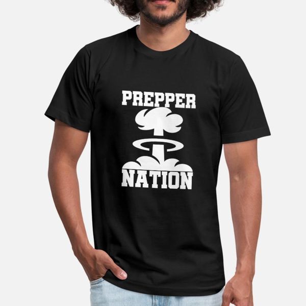 

prepper nation t shirt men create tee shirt plus size 3xl formal loose comfortable summer style pattern shirt
