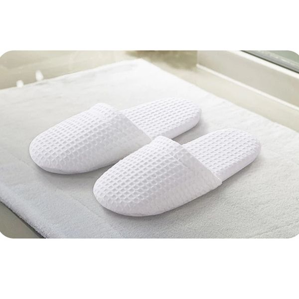 

2 pairs women spa slippers sets guest slippers l non-disposable
