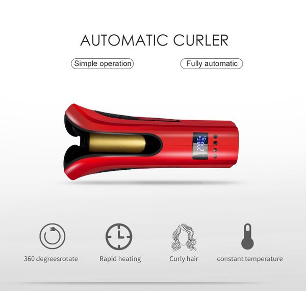 

home rose mini automatic curling iron automatic lazy person curling iron