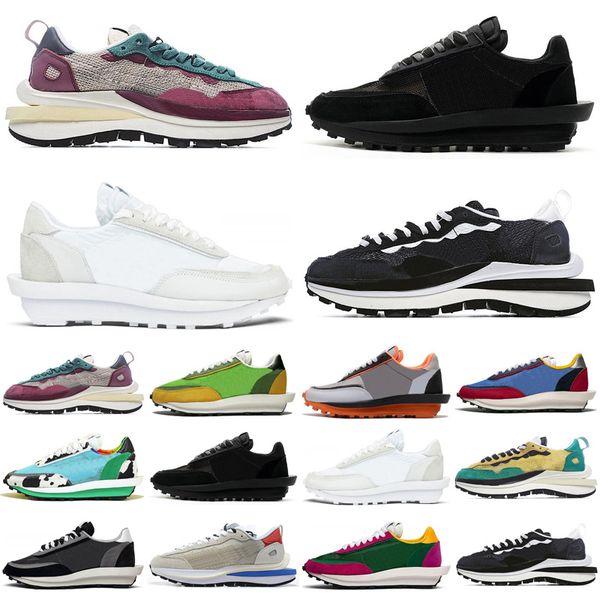 

chunky dunky waffle ldv ld pegasus men women running shoes black white nylon pure platinum mens trainers sports sneakers runners