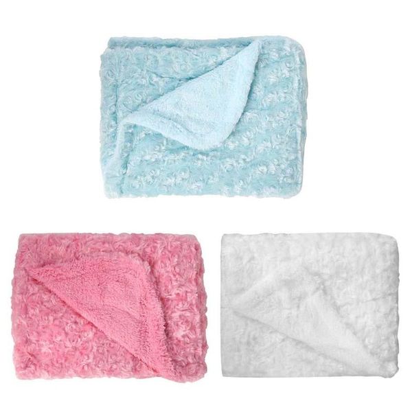 

autumn children rose fleece blanket 100x70cm baby bedding blanket cover