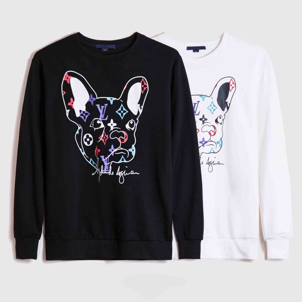 

2020 new designer pullover sweater knitwear for men and women to keep warm fashion long-sleeved print pullover streetwear sweater, Black;brown