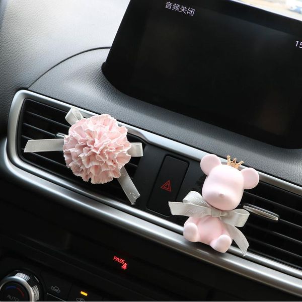 

interior decorations auto air outlet vent decoration clip environmental gypsum freshener holder car widgets home decor