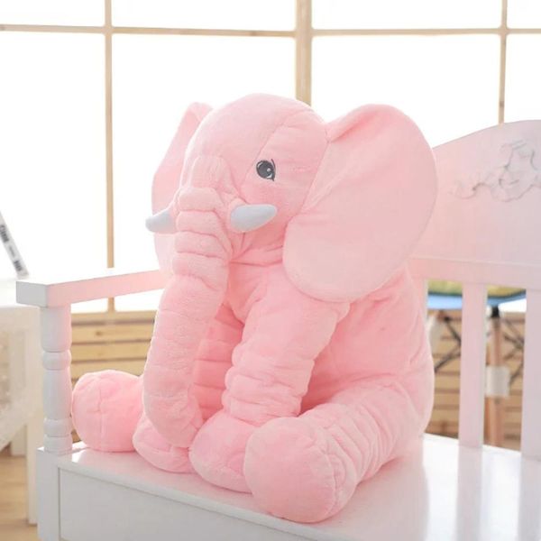 

children elephant doll stuffed animal baby slept with the toy birthday present both boy and girl