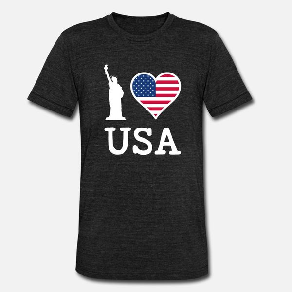 

i love usa united states of america liberty t shirt men character 100% cotton size s-3xl standard sunlight comical summer cool shirt