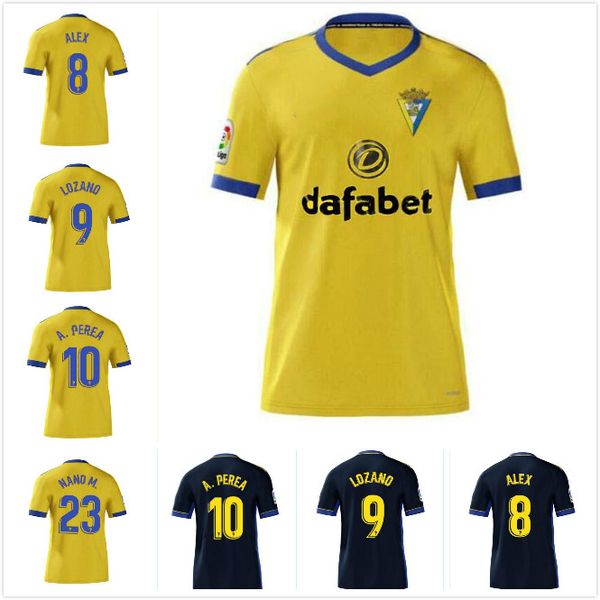 

2020 cadiz home soccer jerseys 19 20 cadiz cf black camisetas de fÃºtbol fernandez jovanovic carmona garrido 2020 yellow akapo football shirt, Black;yellow