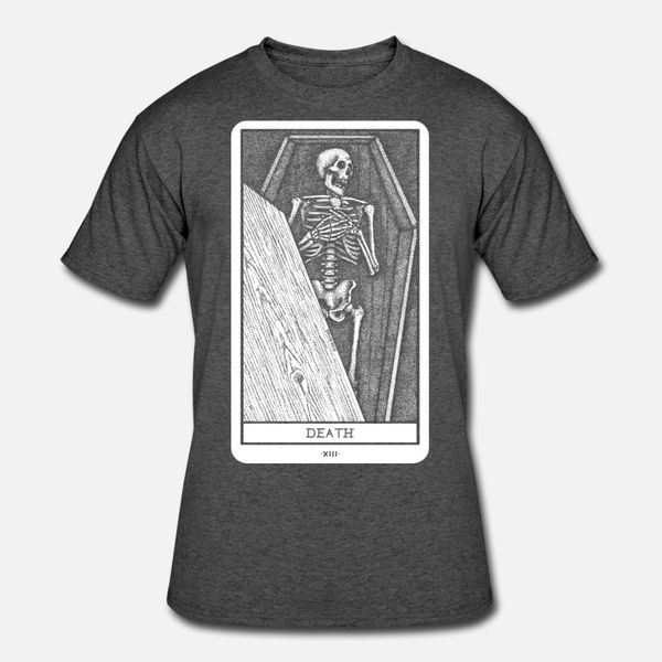 

death tarot t shirt men crazy tee shirt s-xxxl vintage crazy funny casual summer family shirt