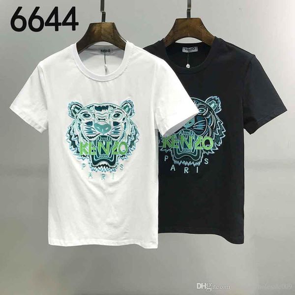 

оптовая марка 20fw роскошные мужские женщины дизайнер футболки толстовка футболка herren firmata tee monc остров лето с коротким рукавом топ, White