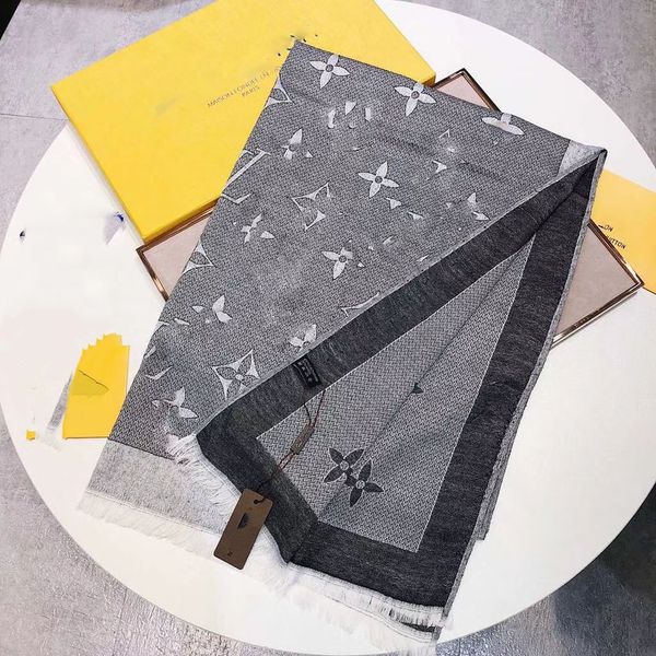 

fashion women scarf cotton silk scarves women designer woman long shawls size 180*70cm without box, Blue;gray