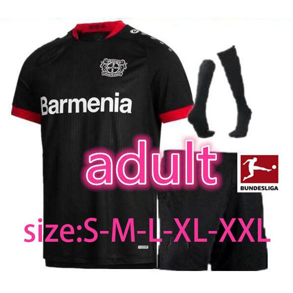 

men kids kit 20 21 leverkusen soccer jersey home .bender 2020 2021 leverkusen havertz jersey demirbay alario volland men maillot de foot, Black;yellow