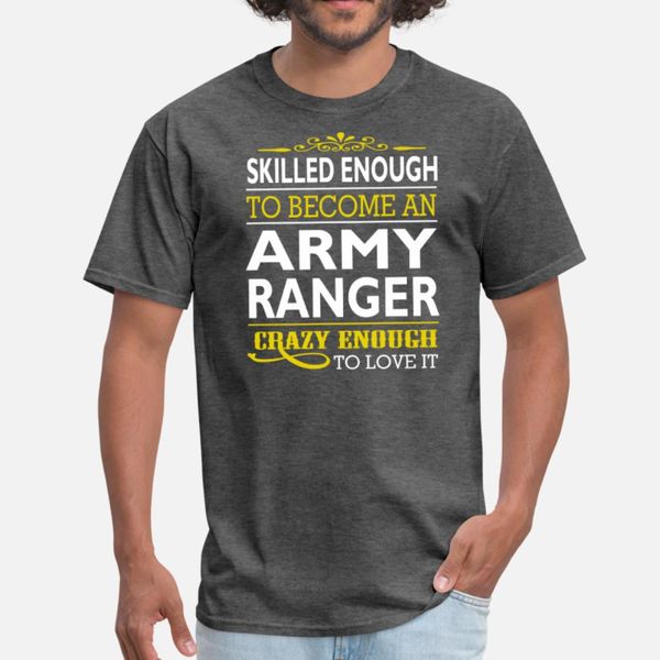 

army ranger love it t shirt men create cotton plus size 3xl interesting basic spring unique shirt