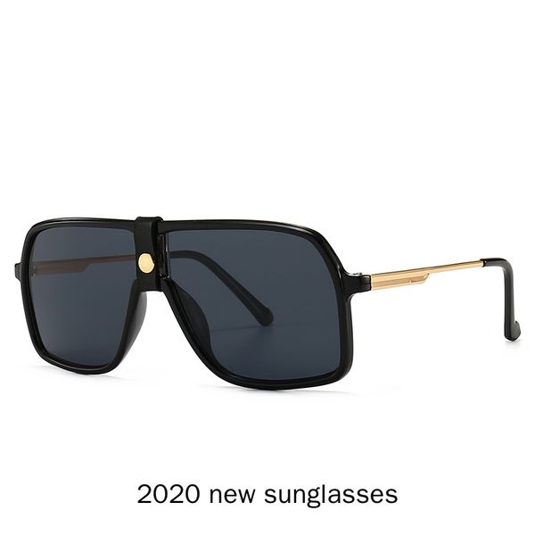 

oversized rectangle rimless sunglasses women brand designer metal square driving sun glasses men female gradient summer beach nx, White;black