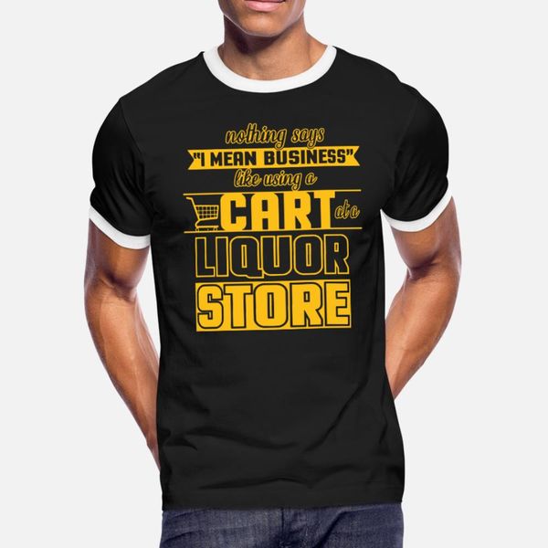 

liquor alcohol party drinking saying shop t shirt men printing 100% cotton round neck homme cute comfortable spring autumn normal shirt