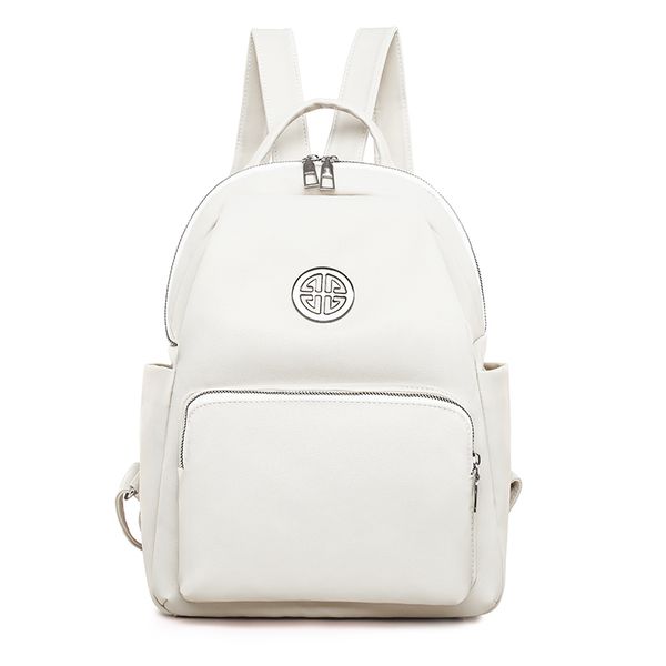 

2020 new waterproof pink lapbackpack female fashion backpack for women men polyester solid zipper softback shoulder bags