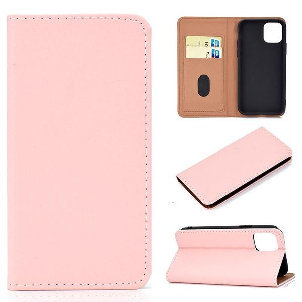 

magnetic matte phone case for iphone 11 pro max xs xr wallet case leather back cover with card slots for samsung note10 s10