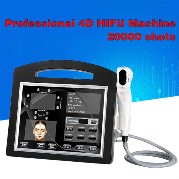 

portable professional 4d 12 lines high intensity focused ultrasound hifu machine face body skin lifting wrinkle removal