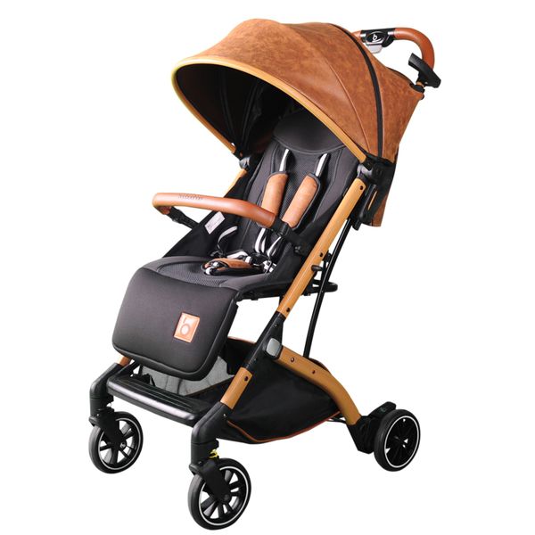 

baby stroller can sit and lie down, light folding umbrella can be boarded on the plane, high landscape stroller baby