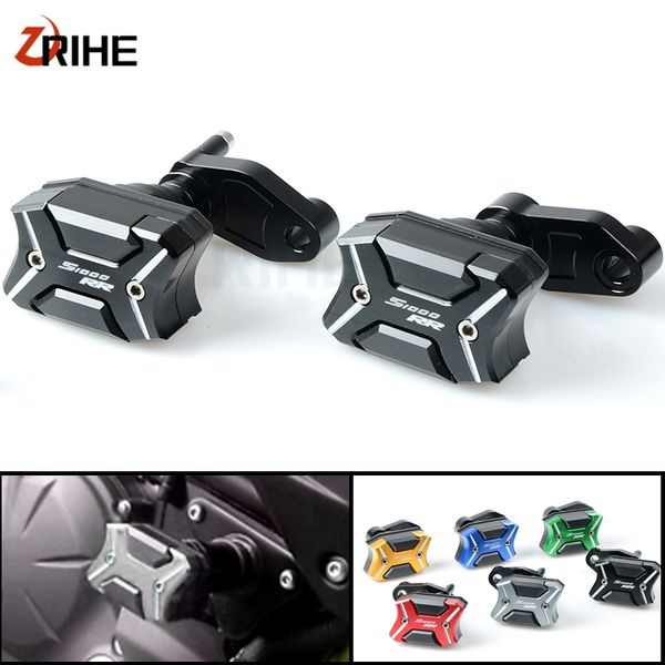 

protection motorcycle cnc frame sliders crash pad cover falling protector guard for s 1000 rr 2010-2020 2014 2013 2012 2011