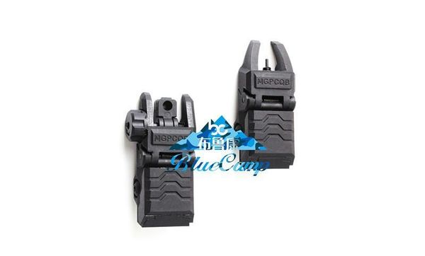 

floding back-up polymer sight front and rear hunting rifle scopes for 20mm rail mount ar15 m4044