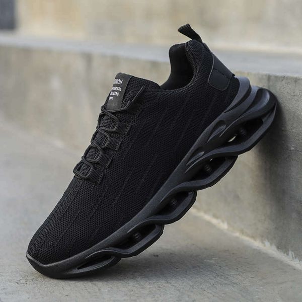 

light soft sneakers man lace up running shoes winter platform men's sports shoes blade men breathable sport sneakers h2