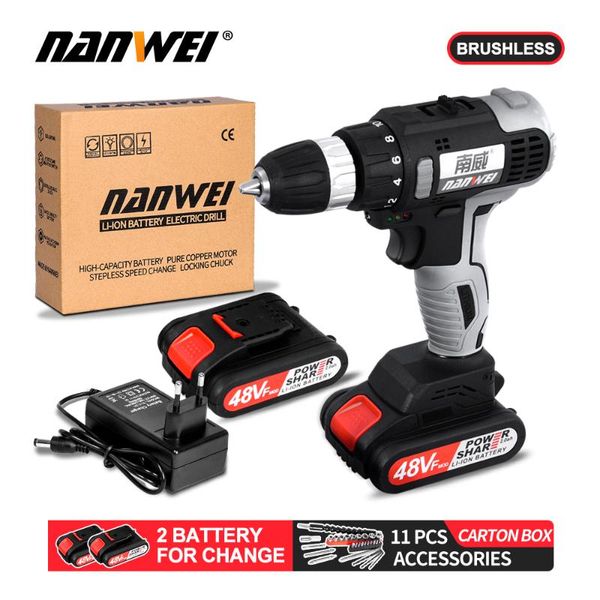 

21v strong power brushless drill cordless electric drill with factory price sale