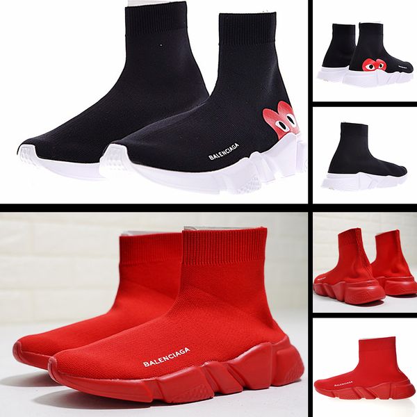

2020 all-match air cushion socks shoes men and women running shoes pu outsole high elastic knitted surface breathable lightweight sports sho