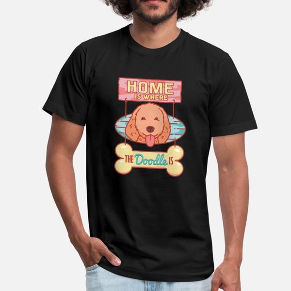 

goldendoodle t shirt men designs tee shirt round collar outfit fitness building spring slim shirt