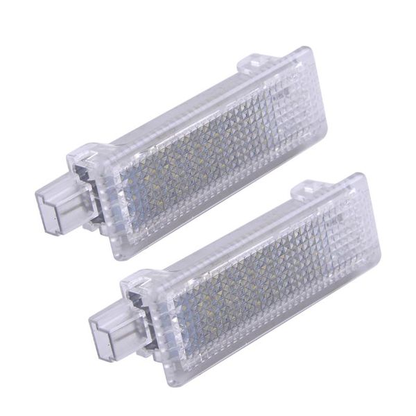 

beler 2pcs led car interior footwell boot step entry light lighting fit for ander 1998-2003 2004 2005 2006
