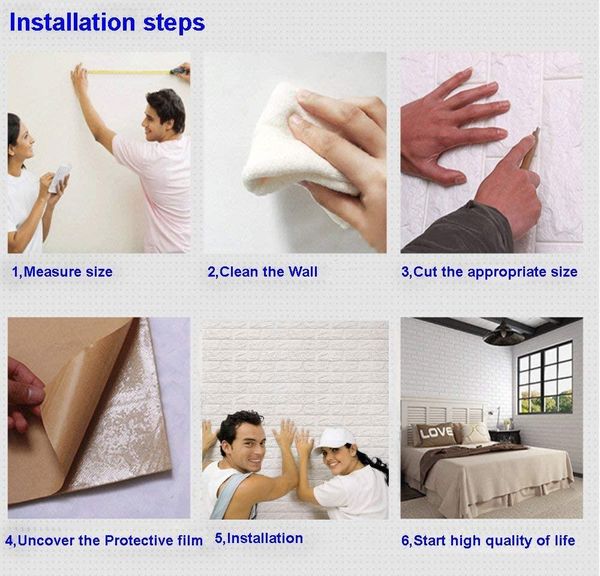 

pattern room stickers wall self-adhesive 3d waterproof stickers tv background group wall living wall brick pgsww tore2010