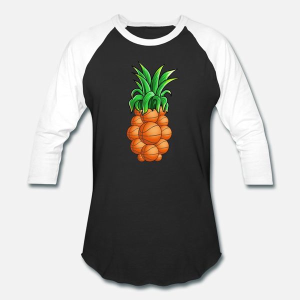 

basketball pineapple t shirt men custom tee shirt size s-3xl homme cute new fashion spring autumn leisure shirt
