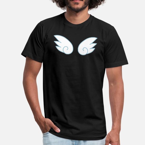 

kawaii симпатичные маленькие крылья футболка мужчины customize tee shirt crew neck gents фитнес аутентичные лето новизна рубашка