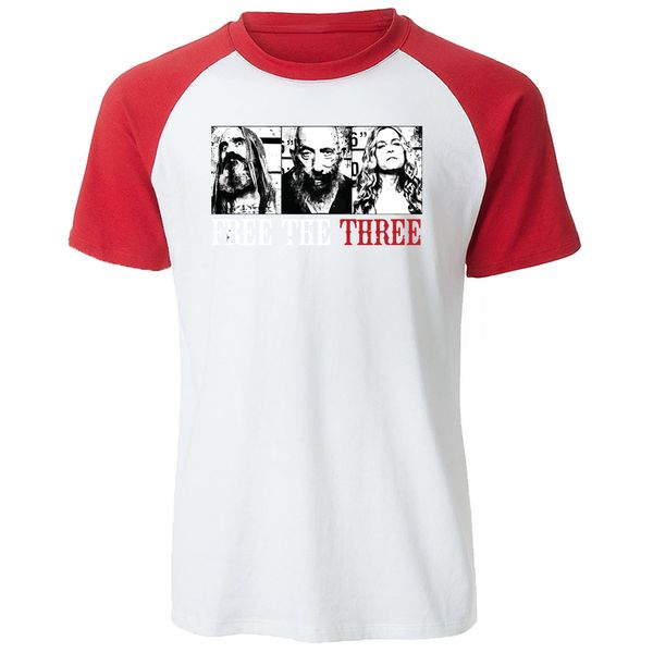 

t-shirt men the three letter print raglan short sleeve mens t shirt 2019 summer cotton tshirt funny hip hop