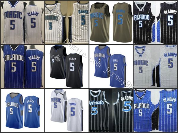 

orlando magic men #5 victor oladipo white nba men red jersey, Black