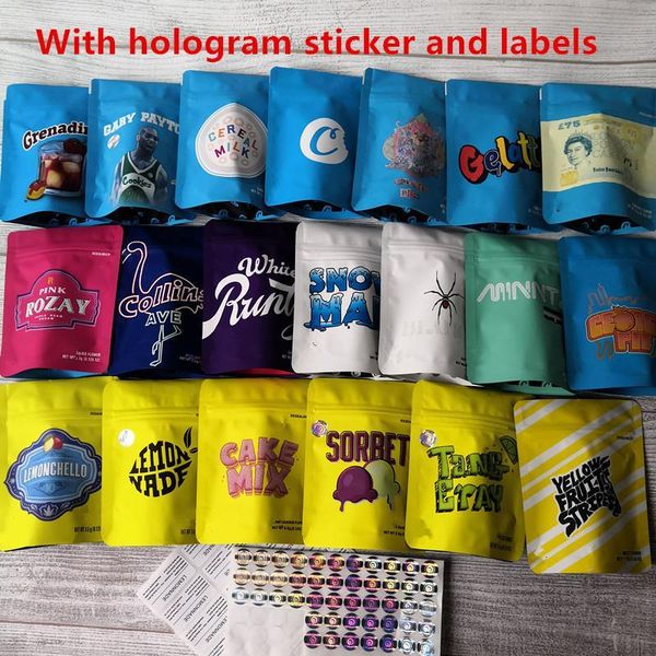 

pie touch skin packing bags 3.5g nade cake sf bag mix california cookies white georgia mylar 20 minntz types runtz lemon ljplxzokluezds