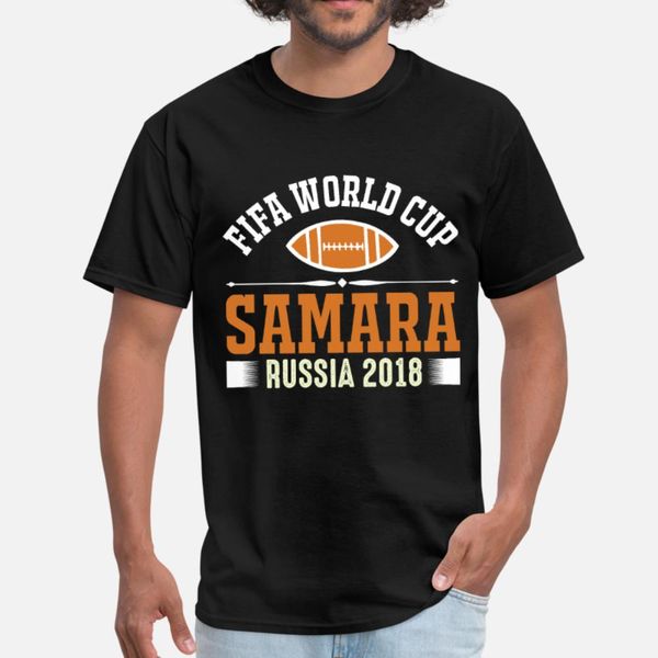 

world cup samara russia 2018 t shirt men customize cotton s-xxxl formal anti-wrinkle casual spring slim shirt