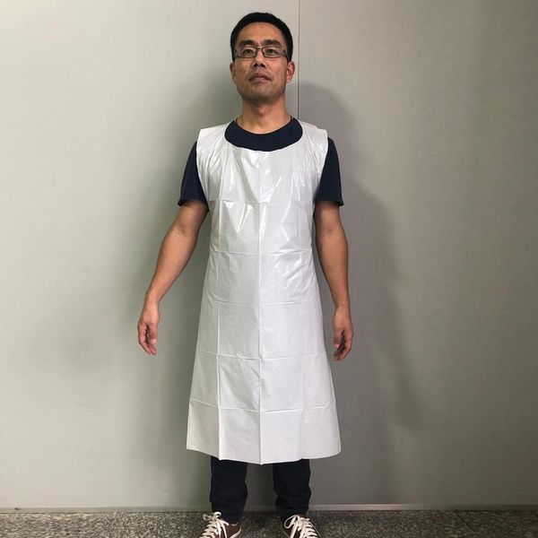 

wholesale disposable apron 83cmx120cm easy use kitchen aprons for women men kitchen cooking cleaning plastic aprons new arrival